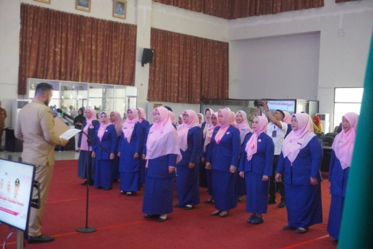 Pengurus GOW Kota Padang 2025-2030 Dikukuhkan oleh Walikota Padang Fadly Amran