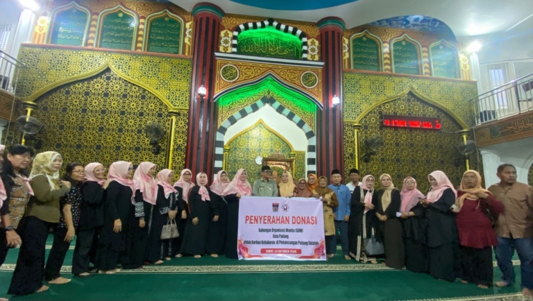 GOW Kota Padang Bantu Korban Kebakaran di Padang Selatan