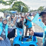 Partai Gelora Kota Padang Kerahkan Massa Pada Kampanye Akbar Paslon Faldy Maigus