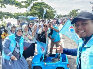 Partai Gelora Kota Padang Kerahkan Massa Pada Kampanye Akbar Paslon Faldy Maigus